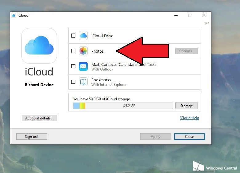 how to get pictures from icloud to compter